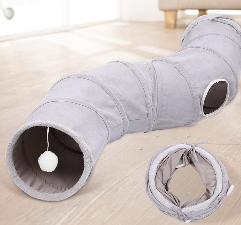 S-shaped Cat Tunnel Toy(5 Styles)